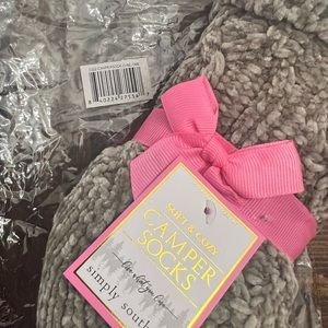 NWT! NIP! Simply Southern Soft Camper Socks! Very Cozy. Chenille Tan.